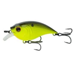 6Th Sense Curve Finesse Squarebill Chartreuse Black Back