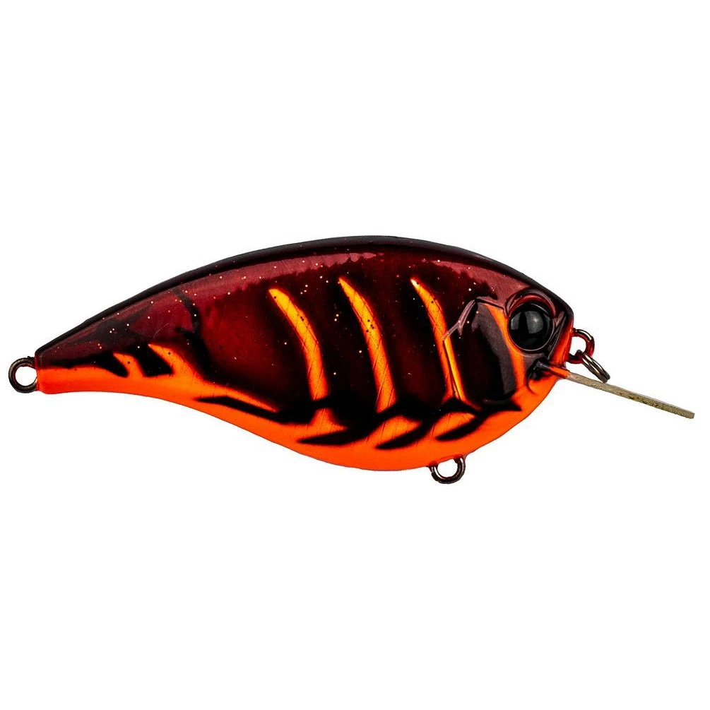 Evergreen Flat Force 4 Crankbait Fire Craw