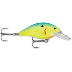 Luhr Jensen Speed Trap 1/4Oz Chartreuse / Blue / Crystal