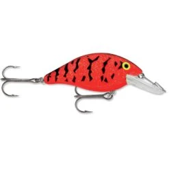 Luhr Jensen Speed Trap 1/4Oz Hot Texas Red / Crystal