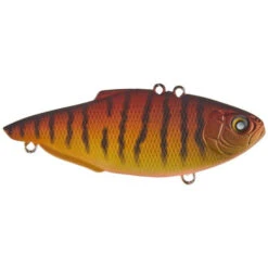 Nishine Lure Works Simcoe Silent Lipless Crankbait Matte Orange Tiger