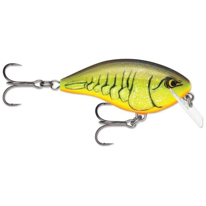 Rapala Og Rocco 5 Crankbait Chartreuse Rootbeer Crawdad