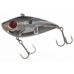 Strike King Red Eye Shad 3/4 Oz Chrome Black